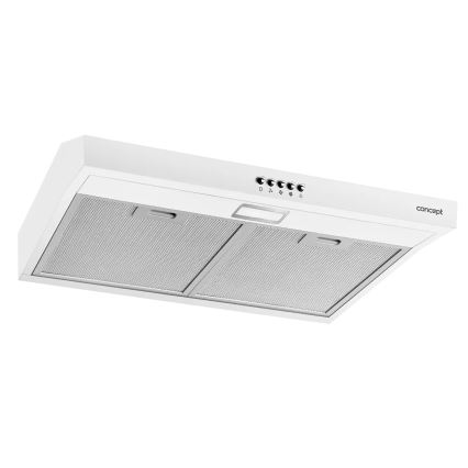 Concept OPP1260wh - Pakaramais virtuves tvaika nosūcējs 59,5 cm balts