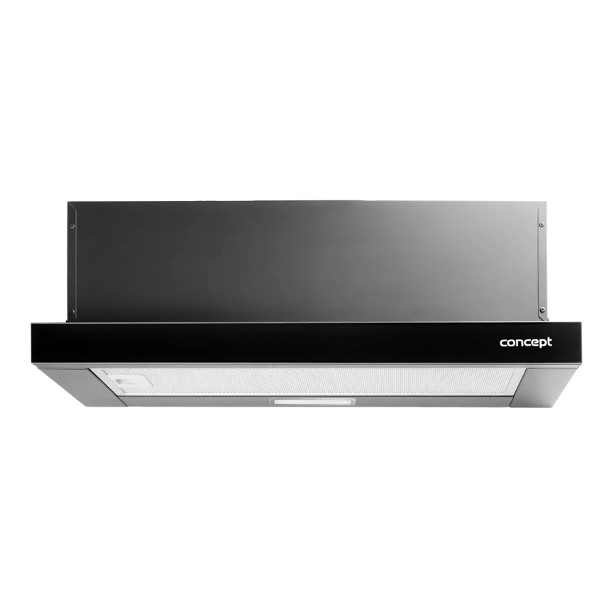 Concept OPV3560bc - izvelkams virtuves nosūcējs 59,5 cm melns