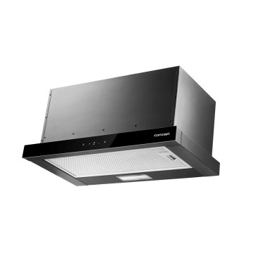 Concept OPV3860bc - Izvelkams virtuves nosūcējs 60 cm, melns