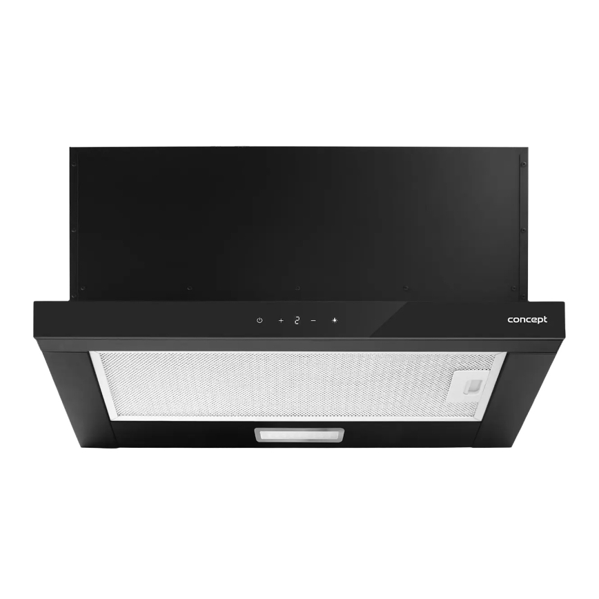 Concept OPV3860bc - Izvelkams virtuves nosūcējs 60 cm, melns