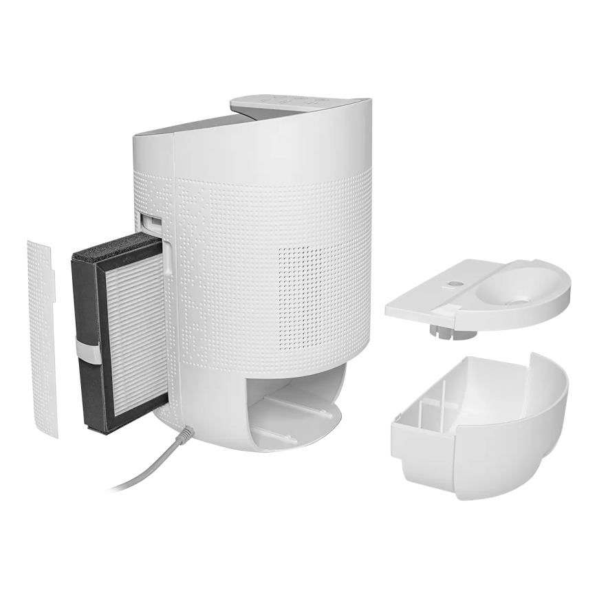 Concept OV1200 - mitruma nosūcējs un gaisa attīrītājs PERFECT AIR 1 l 45W/230V balts