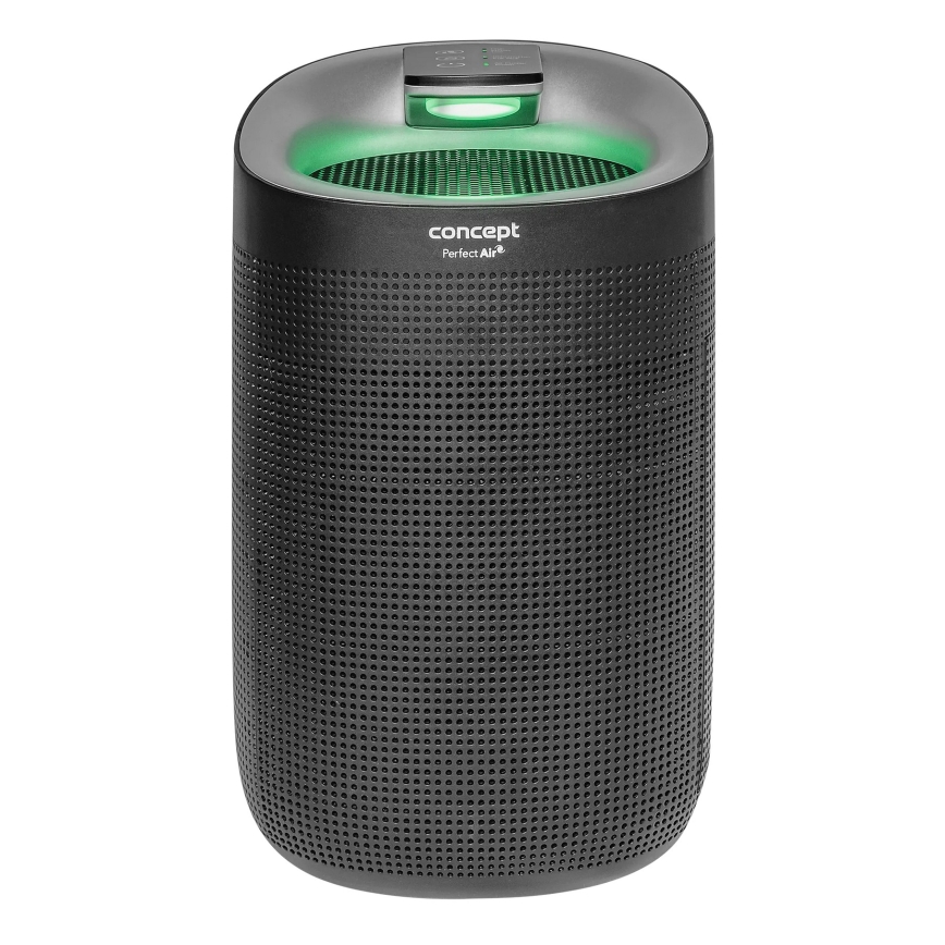Concept OV1210 - Gaisa mitruma noņēmējs un gaisa attīrītājs PERFECT AIR 1 l 45W/230V melns