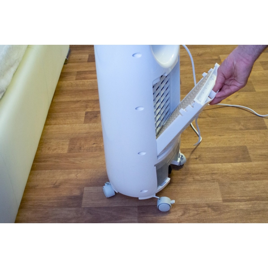 Concept OV5220 - Multifunkcionāls mobilais gaisa dzesētājs 4 vienā 5 l 80W/230V balts + tālvadības pults