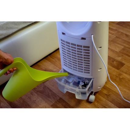 Concept OV5220 - Multifunkcionāls mobilais gaisa dzesētājs 4 vienā 5 l 80W/230V balts + tālvadības pults