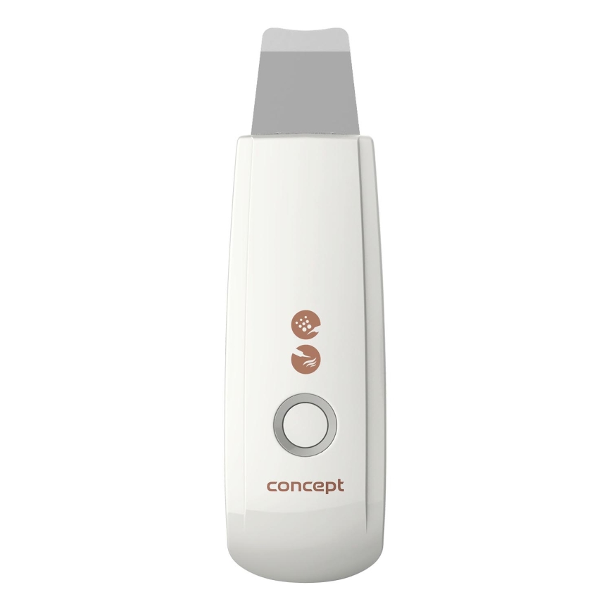 Concept PO2030 - Ultraskaņas sejas tīrīšanas ierīce PERFECT SKIN 2,5W/5V USB 600 mAh balta