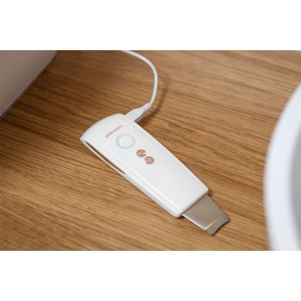 Concept PO2030 - Ultraskaņas sejas tīrīšanas ierīce PERFECT SKIN 2,5W/5V USB 600 mAh balta