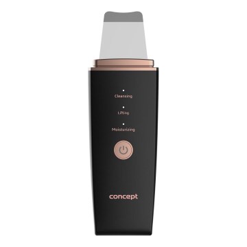 Concept PO2060 - Ultraskaņas sejas tīrīšanas ierīce PERFECT SKIN 3,5W/5V USB 500 mAh IPX6 melna