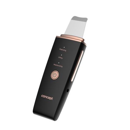 Concept PO2060 - Ultraskaņas sejas tīrīšanas ierīce PERFECT SKIN 3,5W/5V USB 500 mAh IPX6 melna