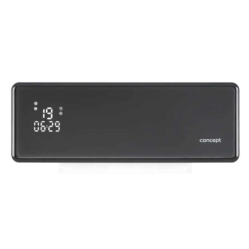 Concept QH4100 - Elektriskais sildītājs 1000/2000W Wi-Fi IP22 pelēks + tālvadības pults