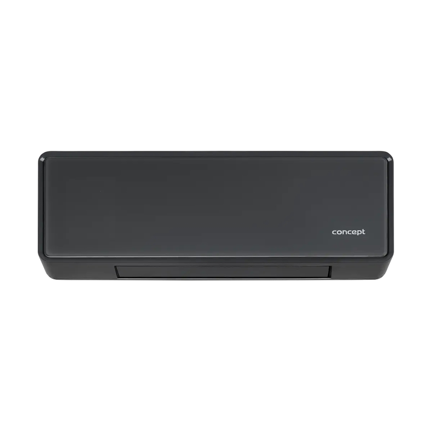 Concept QH4100 - Elektriskais sildītājs 1000/2000W Wi-Fi IP22 pelēks + tālvadības pults