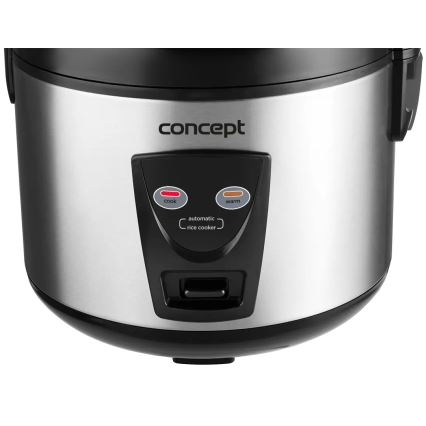 Concept RE2020 - Rīsu vārāmais 2 vienā 650W/230V 1,5 l nerūsējošais tērauds/melns