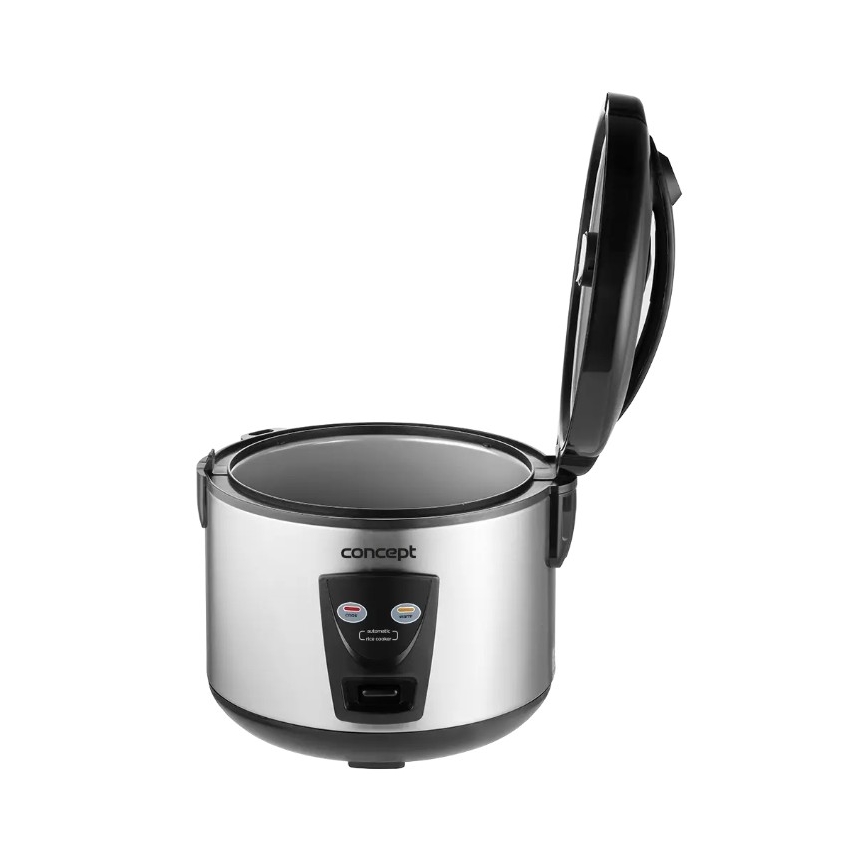 Concept RE2020 - Rīsu vārāmais 2 vienā 650W/230V 1,5 l nerūsējošais tērauds/melns