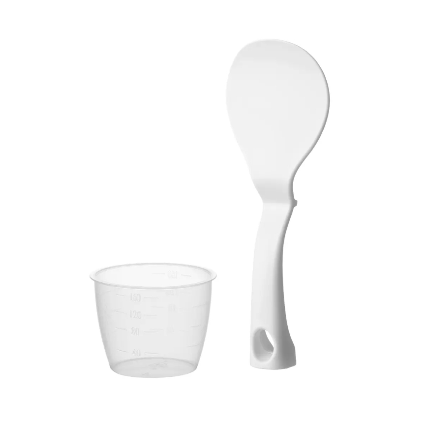 Concept RE3030 - Digitālais rīsu vārītājs 2 vienā 380W/230V 1,5 l balts/koka dekors