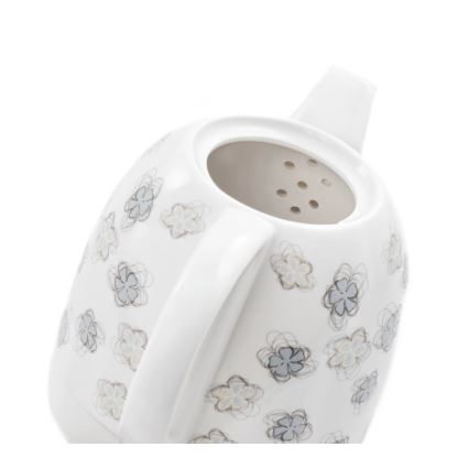 Concept RK0010ne - Elektriskā tējkanna 1 l 1100W/230V balta/keramika