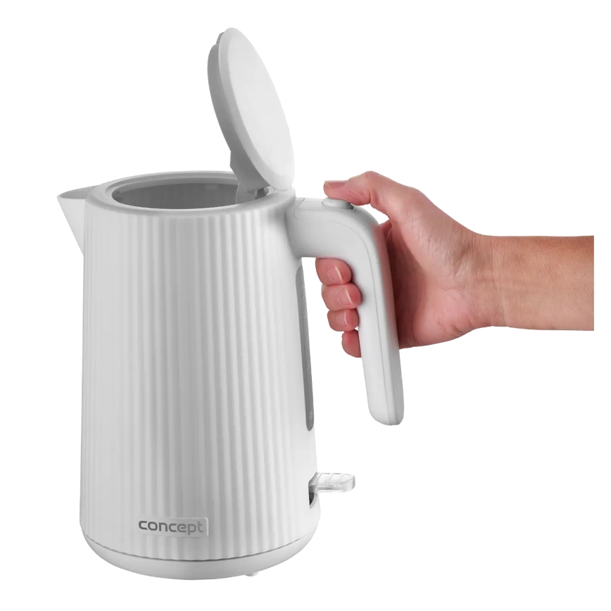 Concept RK2390 - Ātrā elektriskā tējkanna 1,7 l 2200W/230V balta