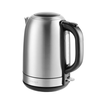Concept RK3240 - elektriskā tējkanna 1,7 l, 2200 W/230 V, nerūsējošā tērauda