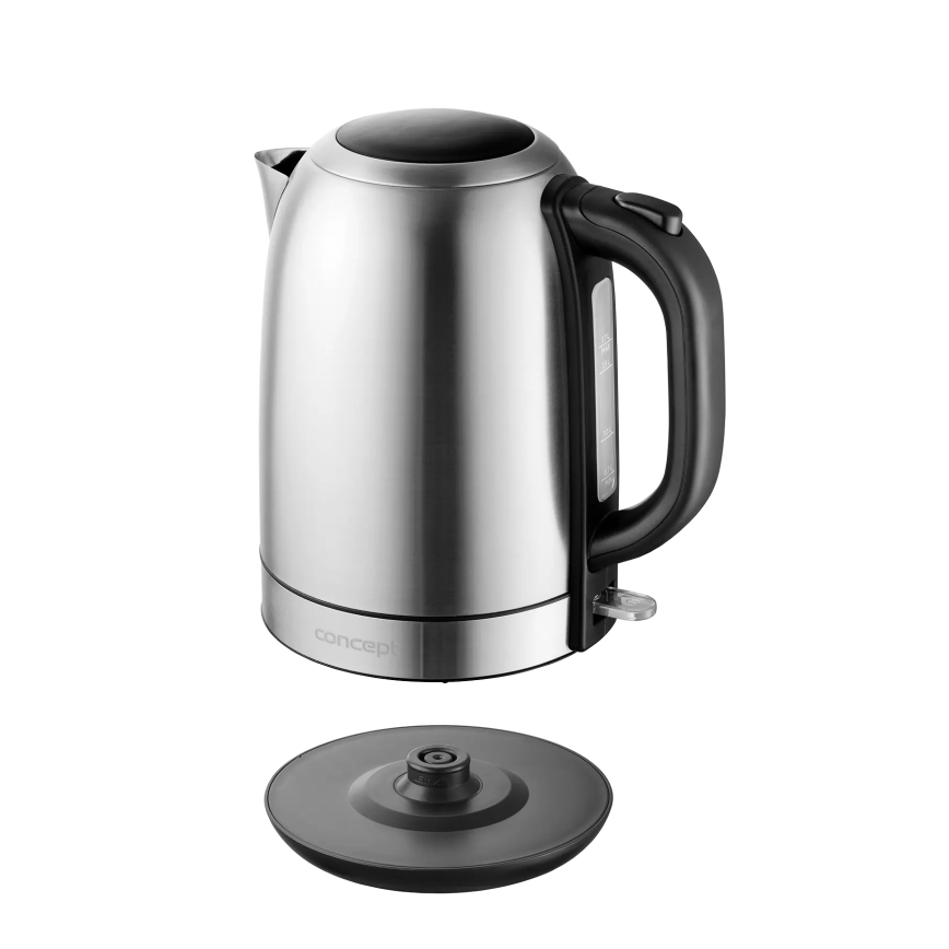 Concept RK3240 - elektriskā tējkanna 1,7 l, 2200 W/230 V, nerūsējošā tērauda