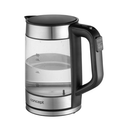 Concept RK4067 - ātrvārā tējkanna ar temperatūras regulēšanu 1,7 l 2200W/230V, nerūsējošā tērauda korpuss