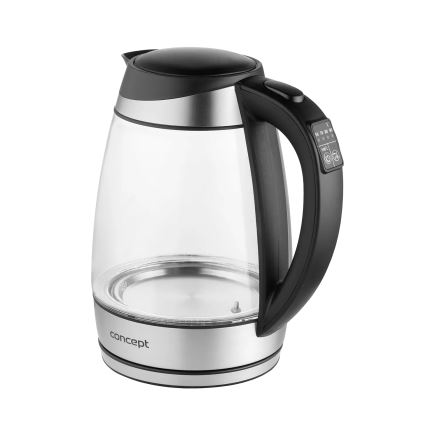 Concept RK4120 - Elektriskā tējkanna ar temperatūras regulāciju 1,7 l 2200W/230V no nerūsējošā tērauda