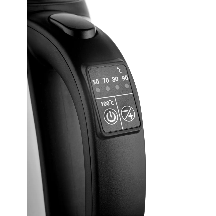 Concept RK4120 - Elektriskā tējkanna ar temperatūras regulāciju 1,7 l 2200W/230V no nerūsējošā tērauda