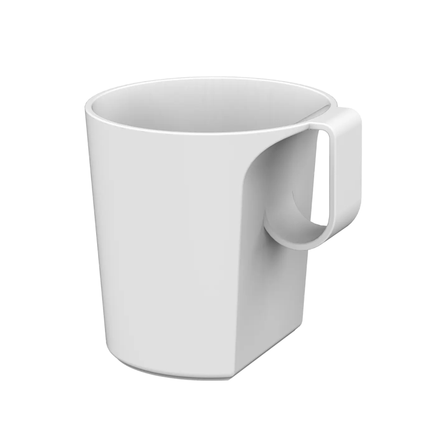 Concept RK7030 - ceļojuma ātrā tējkanna 0,5 l 1080W/230V pelēka/balta + 2 tasītes