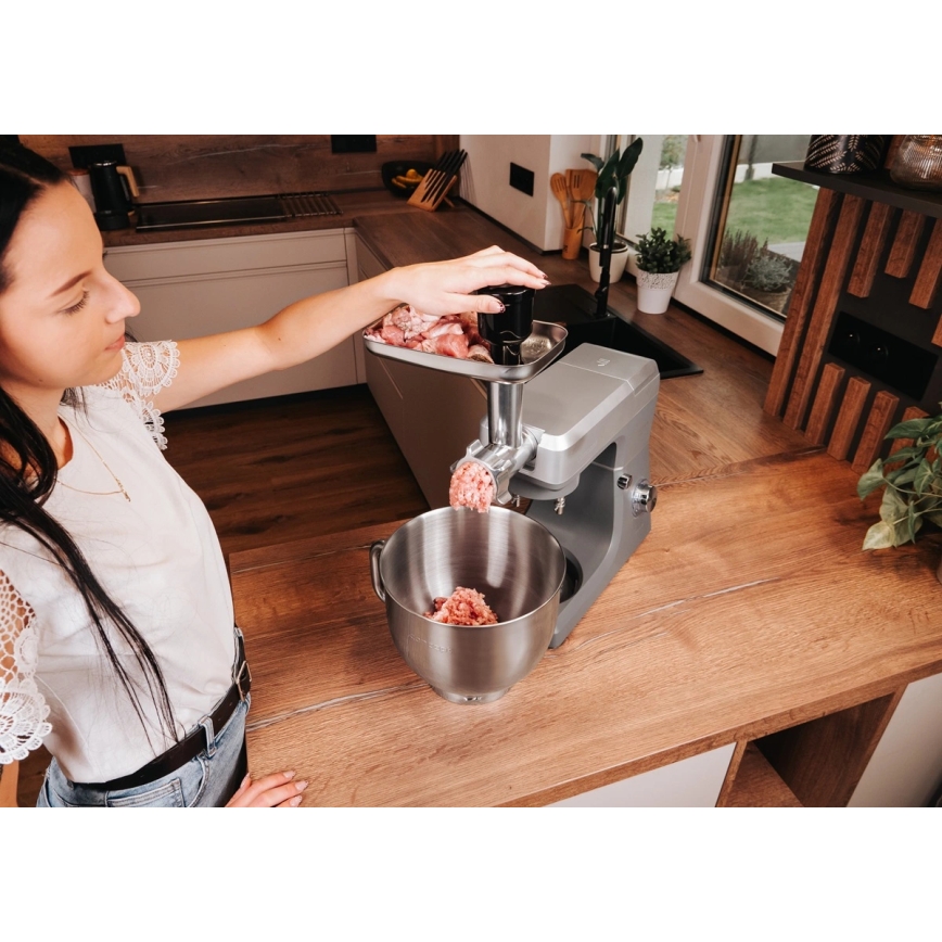 Concept RM6000 - virtuves planetārais robots DOUGH EXPERT 1900W/230V antracīts/nerūsējošais tērauds