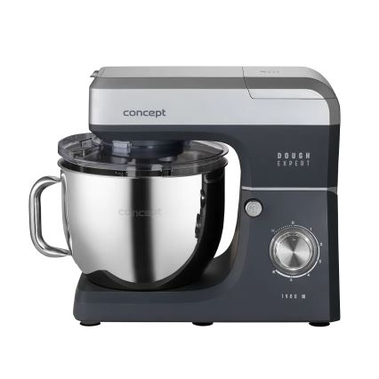 Concept RM6000 - virtuves planetārais robots DOUGH EXPERT 1900W/230V antracīts/nerūsējošais tērauds