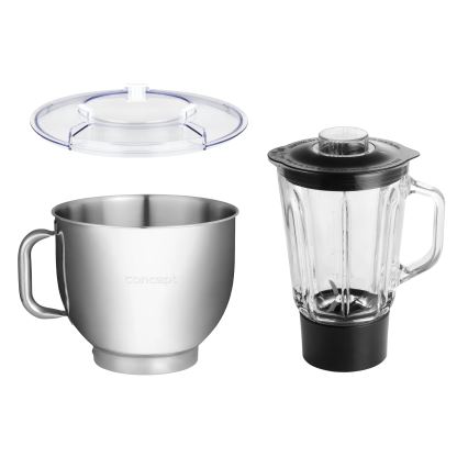 Concept RM6000 - virtuves planetārais robots DOUGH EXPERT 1900W/230V antracīts/nerūsējošais tērauds