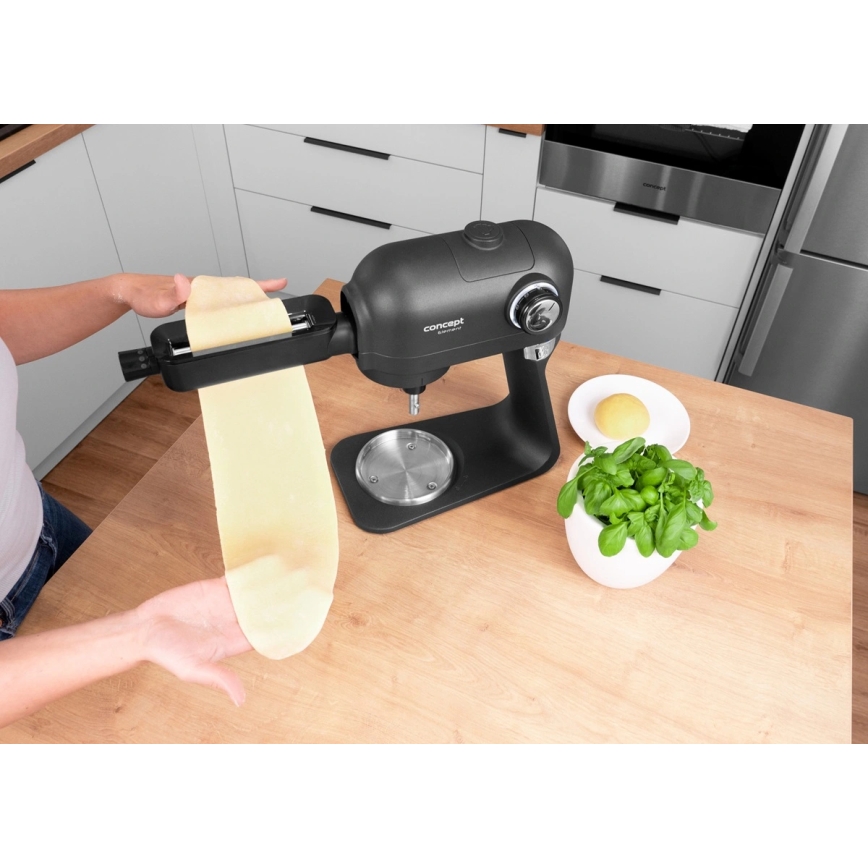 Concept RM8000 - Virtuves robots ar nerūsējošā tērauda bļodu 1200 W/230 V melns