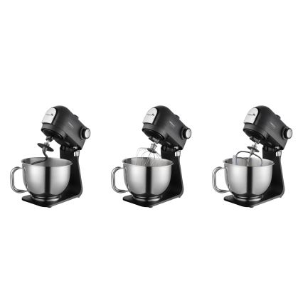 Concept RM8000 - Virtuves robots ar nerūsējošā tērauda bļodu 1200 W/230 V melns