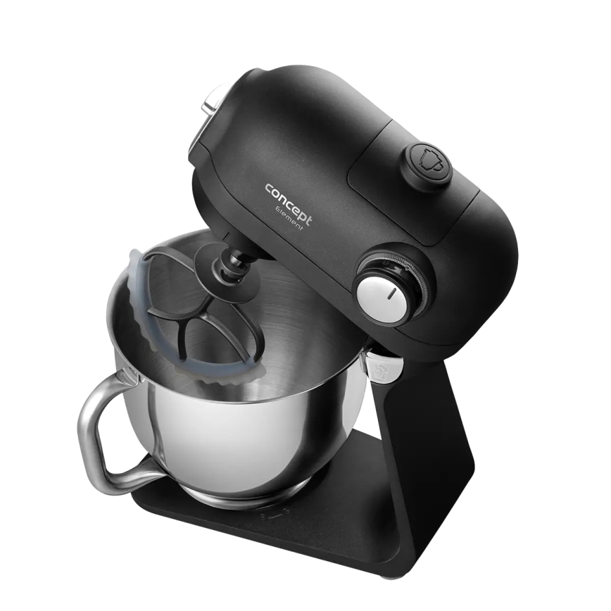 Concept RM8000 - Virtuves robots ar nerūsējošā tērauda bļodu 1200 W/230 V melns