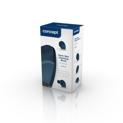 Concept SK9100 - Sejas tīrīšanas birstīte SONIVIBE 2W/5V 250 mAh IPX7 zila