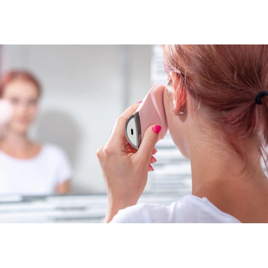 Concept SK9102 - SONIVIBE sejas attīrojošā birste 2W/5V 250 mAh IPX7, rozā