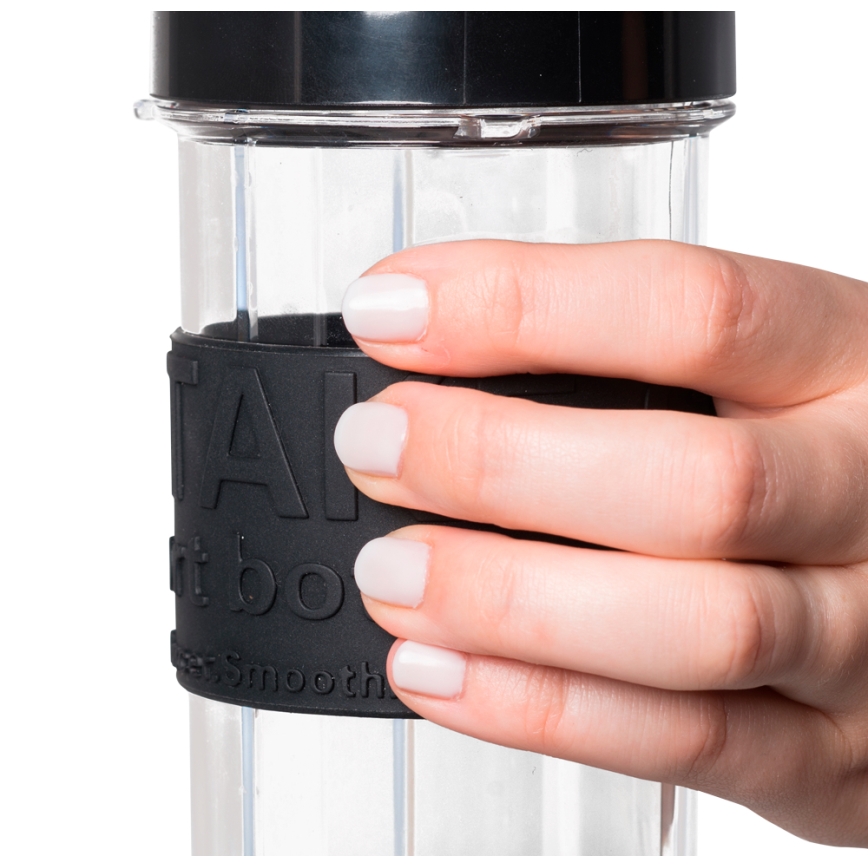 Concept SM3385 - Smoothie blenderis ar piederumiem ACTIVE SMOOTHIE 500W/230V melns