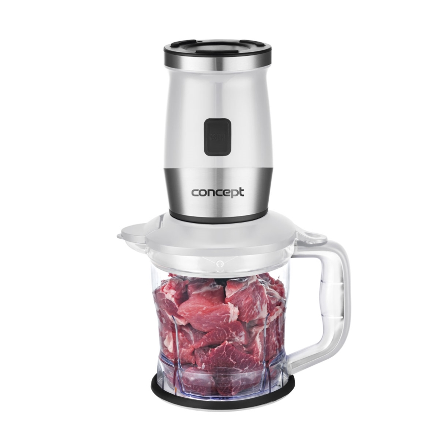 Concept SM3391 - Smūtiju blenderis ar piederumiem 700W/230V balta