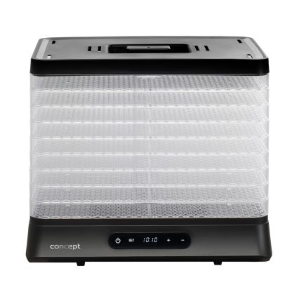 Concept SO2042 - Pārtikas žāvētājs 500W/230V melna + silikona veidne