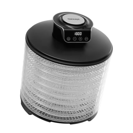 Concept SO3010 - Pārtikas žāvētājs 245W/230V melna