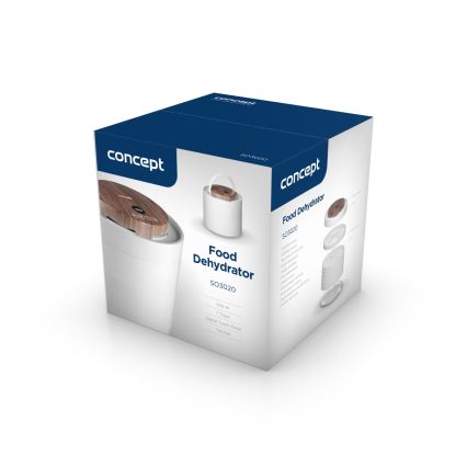 Concept SO3020 - Pārtikas žāvētājs 500W/230V balts