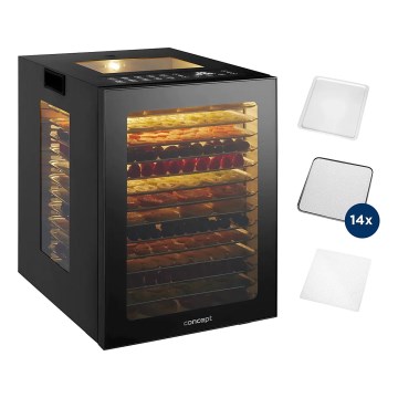 Concept SO5000 - Pārtikas žāvētājs 850W/230V melns