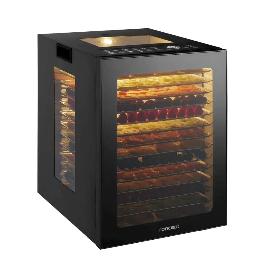 Concept SO5000 - Pārtikas žāvētājs 850W/230V melns