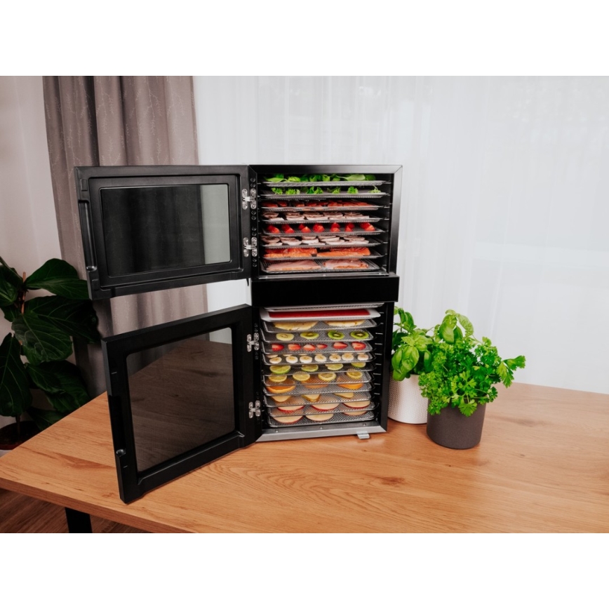 Concept SO7000 - Pārtikas žāvētājs 1500W/230V melns