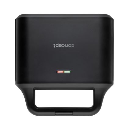 Concept SV3055 - Sviestmaižu pagatavošanas ierīce 4in1 700W/230V melna