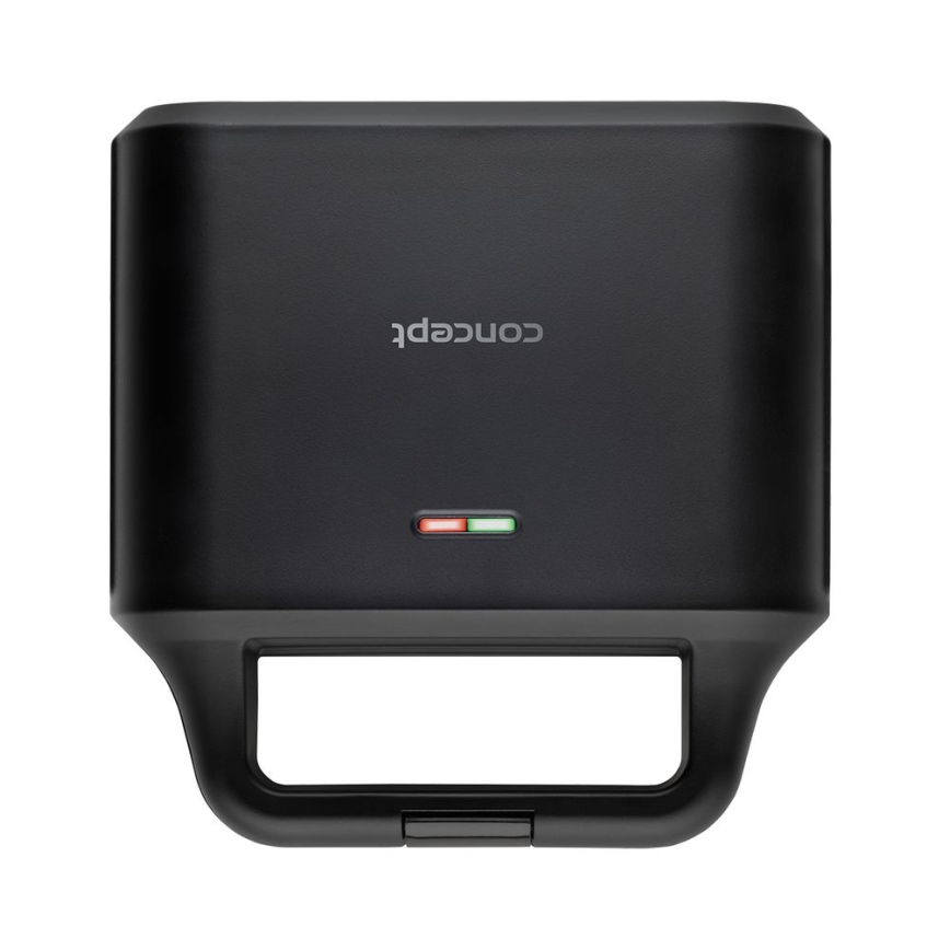 Concept SV3055 - Sviestmaižu pagatavošanas ierīce 4in1 700W/230V melna