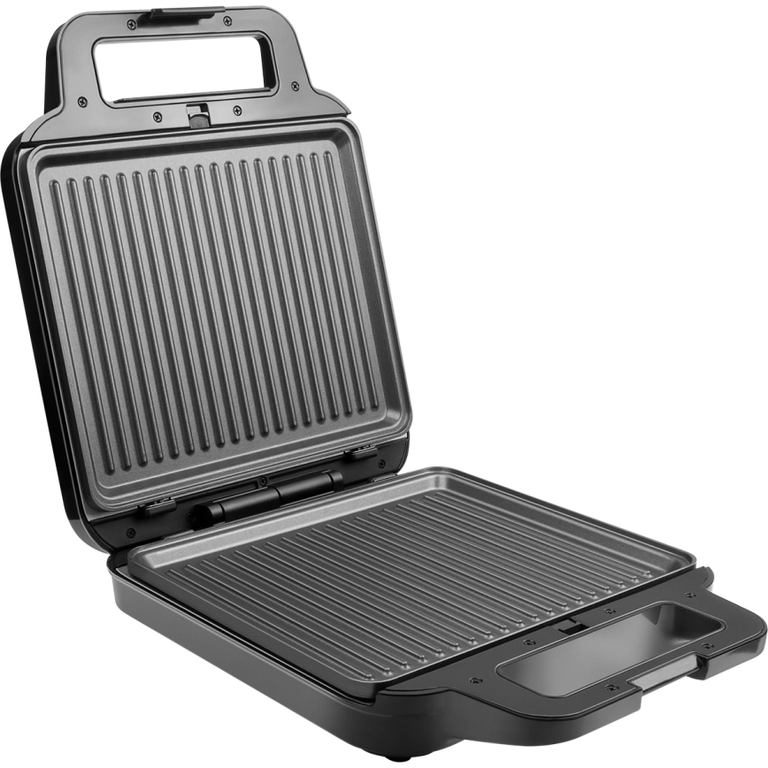 Concept SV3080 - Toaster FAMILY 3in1 1200W/230V melns/nerūsējošais tērauds