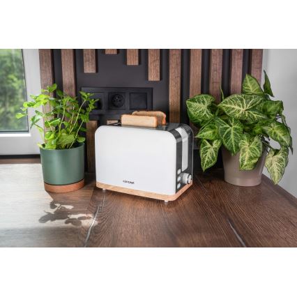 Concept TE2015 - Divu šķēļu grauzdētājs 930W/230V balts