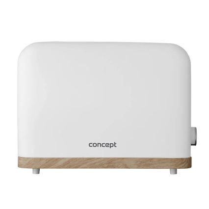 Concept TE2015 - Divu šķēļu grauzdētājs 930W/230V balts