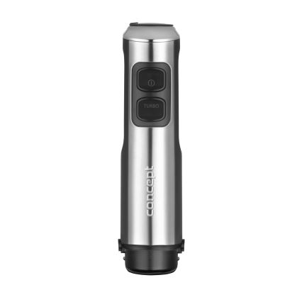 Concept TM5520 - Rokas blenderis ar piederumiem 1500W/230V melna/nerūsējošs tērauds
