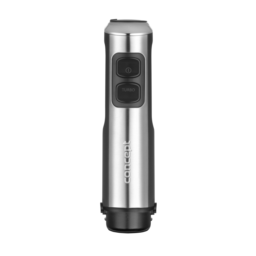 Concept TM5520 - Rokas blenderis ar piederumiem 1500W/230V melna/nerūsējošs tērauds