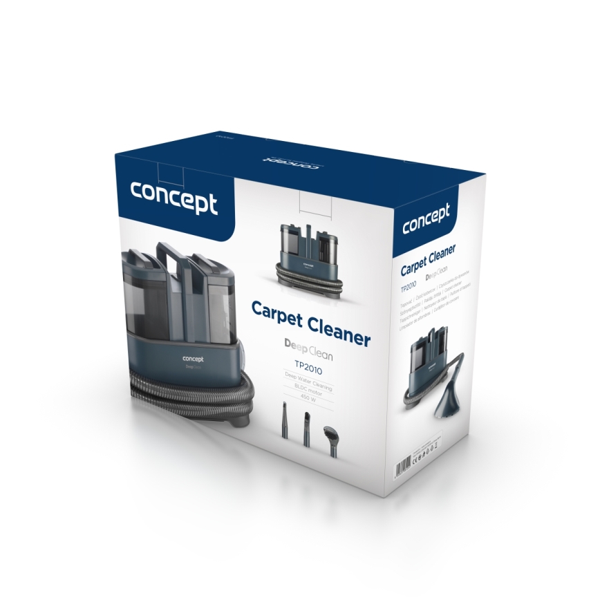 Concept TP2010 - Paklāju tīrītājs DEEPCLEAN 450W/230V zils