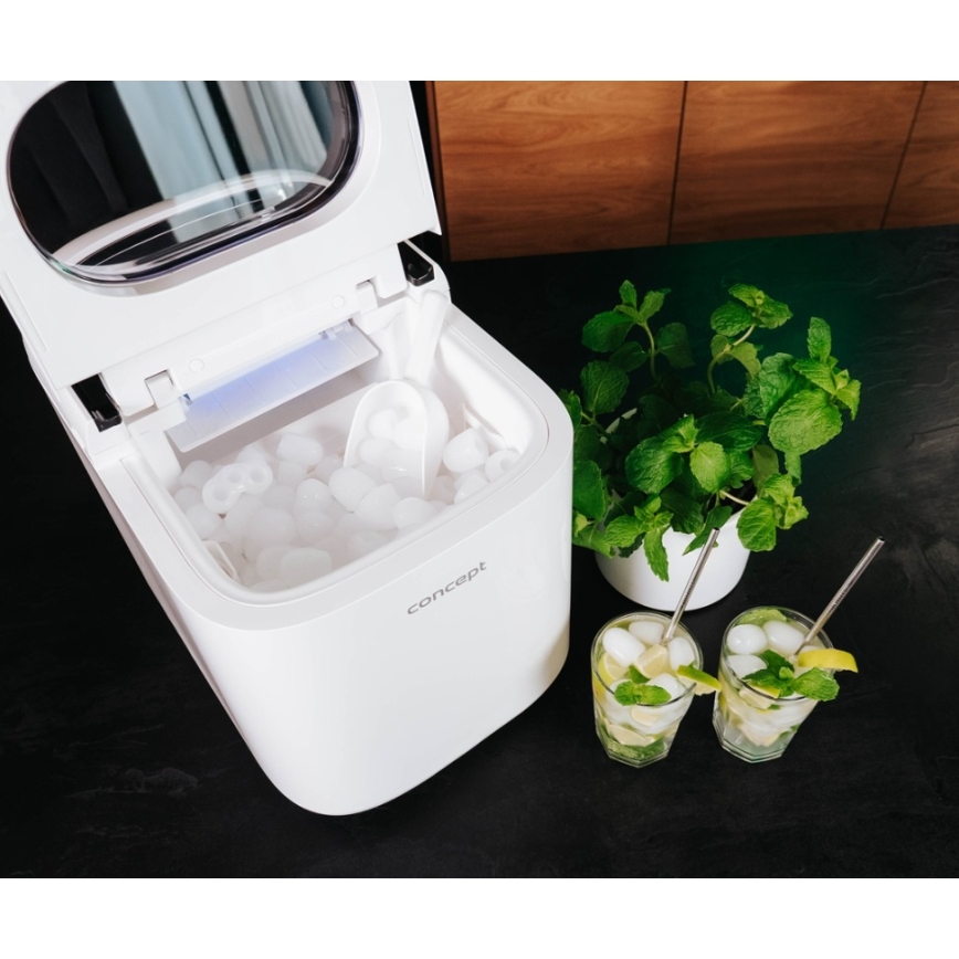Concept VL1520 - 150W/230V Wi-Fi ledus ražotājs, balts